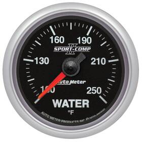 880890 Autometer Sport Comp Ii Electric Water Temperature Gauge