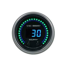 Atm6758-cb Autometer 2-1/16 Vac/boost Gauge Elite Digital Cb Series 6758-cb