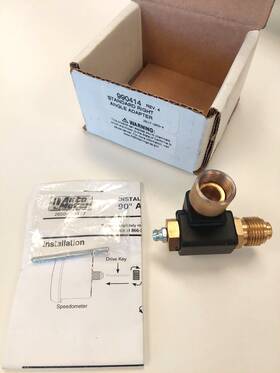 Atm990414 Autometer Gt40- / Cobra-style 90 Speedometer Adapter - 990414