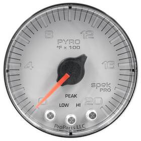 Autometer P310218 Spek Pro Egt Pyrometer Gauge Kit