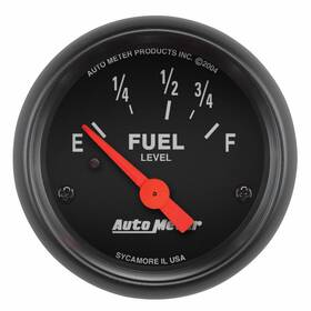 Tlx-atm2642-cl360a70 Autometer Fuel Level Gauge Z- Series 52mm 73 Empty / 8-12 Full