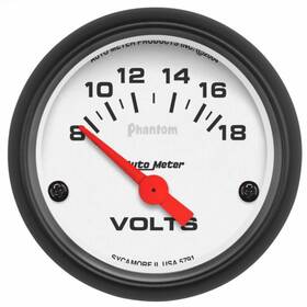 Tlx-atm5791-cl360a70 Autometer Voltmeter Gauge Phantom 52mm 8-18v Electronic