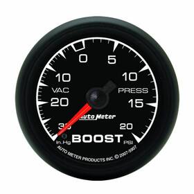 Tlx-atm5907-cl360a70 Autometer Vacuum/boost Gauge Euro-style 52.4mm 30 Inch Hg/20 Psi