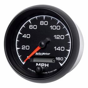 Tlx-atm5988-cl360a70 Autometer In-dash Speedometer Gauge Electric Programmable Euro-style 85.7mm