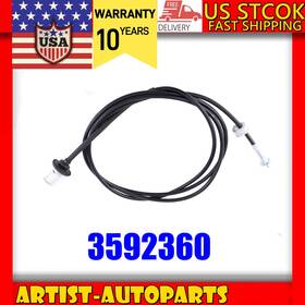 3592360 Autoparts-artist For 1968-1976 Mopar A-body / B-body E-body 62 Inch Speedometer Speedo Cable
