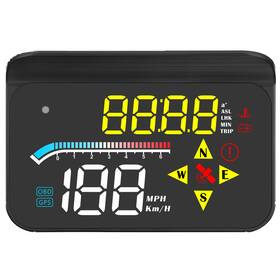 Bcsmmcar 911501721793 3.5in Car Speedometer Display Hud Head-up Voltage Alarm Overspeed