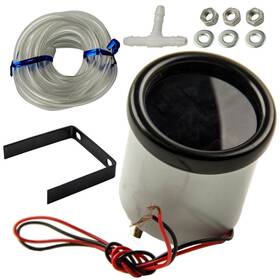 Bl8ny2 Bfo 2 Inch 52mm Car Led Bar Turbo Boost Vacuum Gauge Length Of Pvc Hose 172cm / 68in