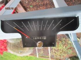 C5tf-17265 Bikemaster 1965 1966 Ford Truck Rectangular Speedometer Hollander # 156 Tested Good Used