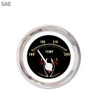 Gar2119zexlabcd Black Temp Ii Sae Instuments Water Gauge Pinstripe Aurora