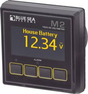 1833 Blue Sea Systems M2 Oled Digital Meters Dc Voltmeter