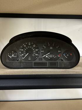 0263639167 Bmw 325i 2003 E46 Speedometer Gauges Cluster Oem