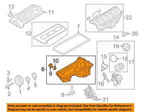 11137556664 Bmw Oem 10-19 535i Gt Xdrive Engine Parts-oil Pan 11137556664 Bmw Oem 10-19 535i Gt Xdrive Engine Parts-oil Pan