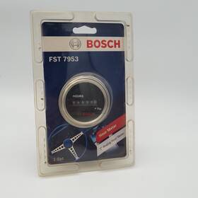 7953 Bosch 028851027137 2 Inch Black Analog Hour Meter / Chrome Bezel Fst