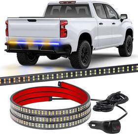Xr-806 Branded 48 Inch Truck Amber Blue Tailgate Strobe Lights Strip Amber/blue