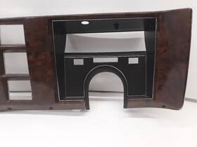 257-01432 Cadillac 90-92 Brougham Speedometer Cluster Wood Grain Bezel Only