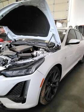 257-16572 Cadillac Speedometer Digital Opt Udv Fits 21-24 Ct4 3858163