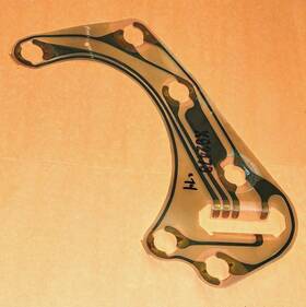 8987162 Cadillac 1974 Oem Speedometer Head Light Bulb Wiring Circuit Film Track