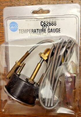 54-139 Calco C62688 Universal Water Temperature Gauge And 130-280