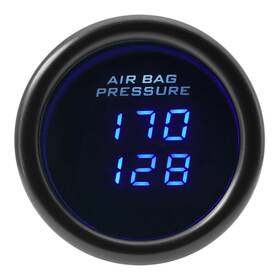 Wsyl-op-02 Carnow-auto-parts 2 Inch 52mm Car Dual Digital Display Led 0-220psi Air Pressure Gauge Ride