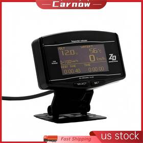 Zd01 Carnow-auto-parts Advance Zd 10 In 1 Gauge Oled Digital Tachometer Full Package Sensor Kits