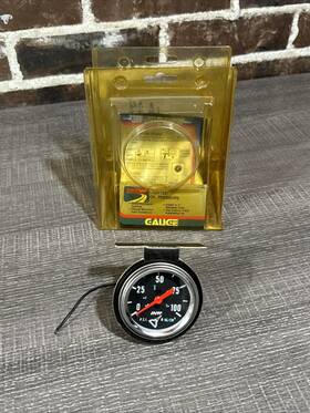 7-121 Champ Nos Precision Oil Pressure Gauge Lighted Complete Kit Part No 7-121 Champ Nos Precision Oil Pressure Gauge Lighted Complete Kit Part No