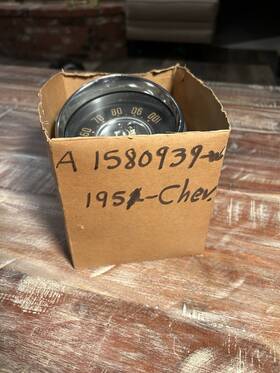 1580939-w Chevrolet 1951-52 Chevy Speedometer Gauge Restored
