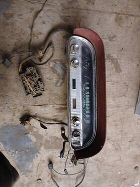257.gm1d64 Chevrolet Corvair Speedometer Instrument Panel 1960-4 Gauge Cluster Dashboard