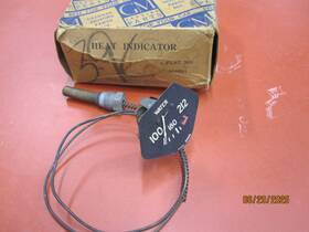 859881 Chevrolet Nos 1933 Pass Heat Indicator Temperature Gauge 33-35 Truck Gm