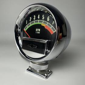 Gr.9.750 Chevrolet Nos Ft66 Bowtie Tachometer Model 986 637 Nova Ii L79 327 Gr 9.750