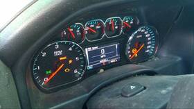257-10925 Chevrolet Truck Speedometer Cluster Mph Us Market Fits 18-19 Silverado 2500 Pickup 4115770