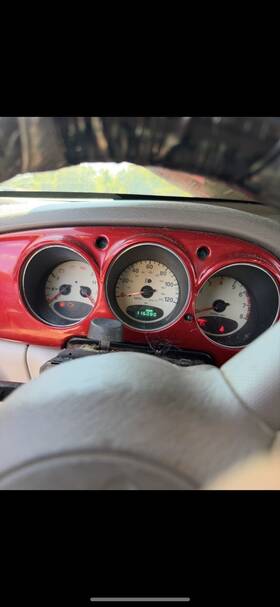 04671803al Chrysler 2004-2005 Pt Cruiser Instrument Gauge Cluster 120 Mph Tested 116k