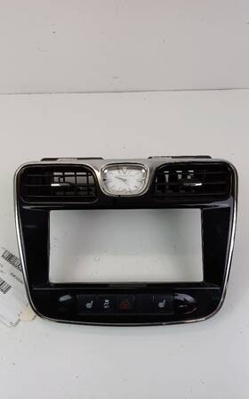 256.ch1k11 Chrysler 200 Radio Trim Bezel With Vents Clock Control Buttons 2011 2012 2013