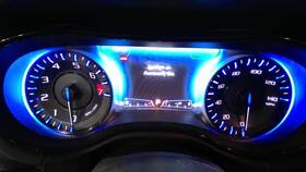 257-11087 Chrysler Speedometer Cluster 140 Mph With S Badging Fits 17 300 1017695