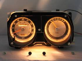 4051072 Chrysler 71-81 Lebaron Instrument Cluster 83-89 Fifth Avenue 88 New Yorker