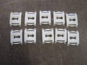 6003486 Chrysler 10 Pcs 75 76 77 78 79 80 Fender Door Trim Molding Clips Nylon Oem Nos