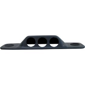 Mdgpv65-6 Cj Classics Dash Pod Grille Vinyl Covered Triple Gauge For 2-1/16 Inch Gauges Mustang 1965-1966