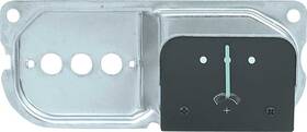 Cx1607 Classic Industries 1955-59 Chevy Truck Ammeter Gauge And Backing Plate For Electric Temperature Cx1607 Classic Industries 1955-59 Chevy Truck Ammeter Gauge And Backing Plate For Electric Temperature