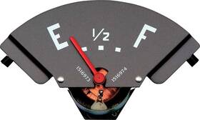 Cx1716 Classic Industries 1947-49 Chevrolet Truck In Dash Fuel Gauge With Red Needle 12 Volt