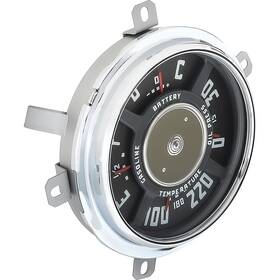 Cx1959 Classic Industries 1947-49 Chevrolet Truck Instrument Guage Cluster Fuel Oil Temp Battery 6 Cyl