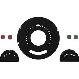 Tf100491 Classic Industries 1957 Chevrolet Bel Air 150 210 Nomad Instrument Gauge Decals With Automatic