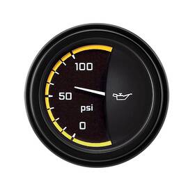Ax81yblf Classic Instruments Autocross Yellow 2 1/8 Inch Oil Pressure