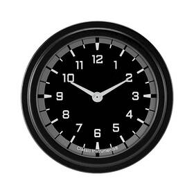 Ax92gblf Classic Instruments Autocross Gray 2 5/8 Inch Clock