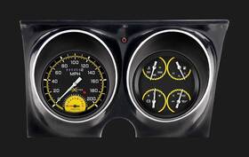 Cam67axy Classic Instruments Autocross Yellow 1967-68 Camaro Package