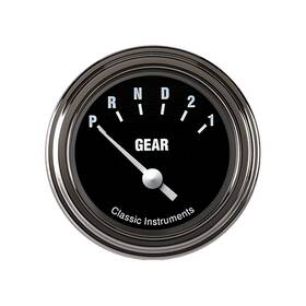 Hr07slf Classic Instruments Hot Rod 2 1/8 Inch Gear Indicator