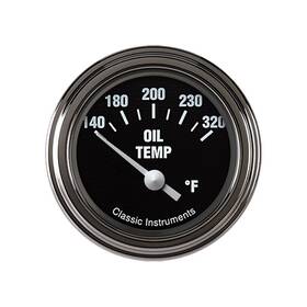 Hr28slf Classic Instruments Hot Rod 2 1/8 Inch Oil Temp