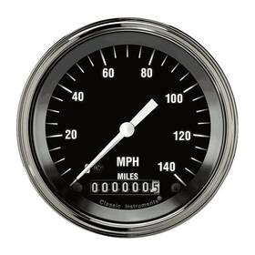 Hr55slf Classic Instruments Hot Rod 3 3/8 Inch Speedometer Hr55slf Classic Instruments Hot Rod 3 3/8 Inch Speedometer