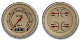 Vt02slf Classic Instruments Vt00slf Vintage Series Two Gauge Set