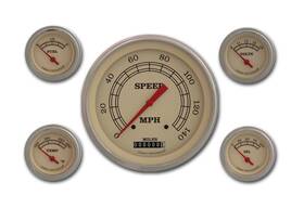 Vt54slf Classic Instruments Vintage Series Five Gauge Set