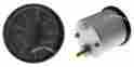 Clr-t-02-b-x1 Agg 2 52mm Turbo Boost Gauge Pod Meter Universal Clear Black Face Non Working Led