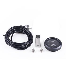 Cnraqr 768481496506 0-15 Psi Pressure Gauge 52mm Led Display 1/8 Npt Fuel Sensor Kits